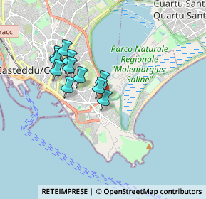 Mappa Viale la Palma, 09126 Cagliari CA, Italia (1.53455)