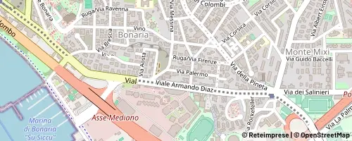 Mappa Cagliari