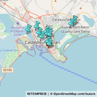 Mappa Via Padova, 09125 Cagliari CA, Italia (3.09357)