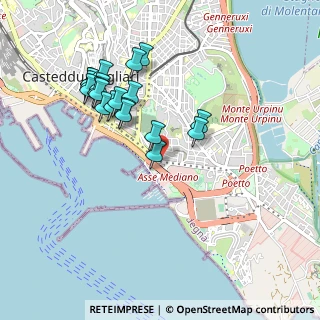 Mappa Via Padova, 09125 Cagliari CA, Italia (1.006)