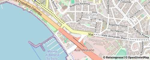 Mappa Cagliari