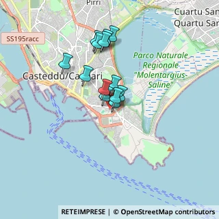 Mappa Via John Davison, 09126 Cagliari CA, Italia (1.44769)