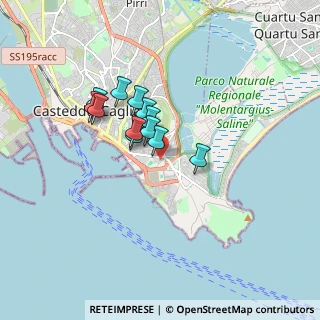 Mappa Via John Davison, 09126 Cagliari CA, Italia (1.34167)