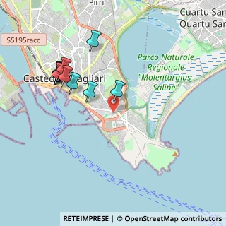 Mappa Via John Davison, 09126 Cagliari CA, Italia (2.24455)