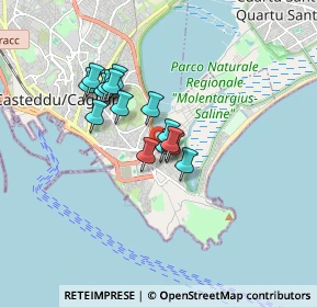 Mappa La Palma, 09126 Cagliari CA, Italia (1.30667)