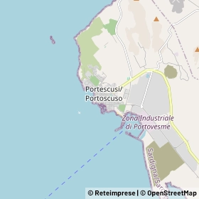 Mappa Portoscuso