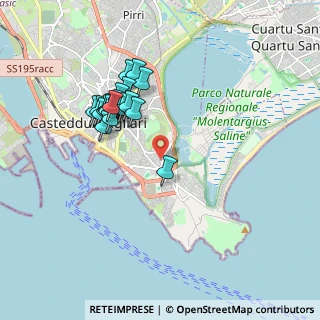 Mappa Via Monselice, 09126 Cagliari CA, Italia (1.8595)