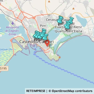 Mappa Via Monselice, 09126 Cagliari CA, Italia (3.41667)