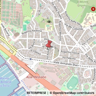 Mappa Via Aosta, 4, 09125 Cagliari, Cagliari (Sardegna)