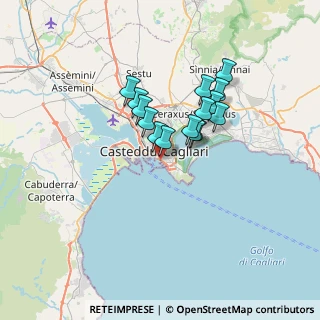 Mappa Calata Mercedari, 09125 Cagliari CA, Italia (5.44067)