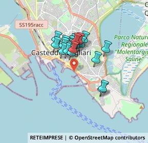 Mappa Calata Mercedari, 09125 Cagliari CA, Italia (1.3305)