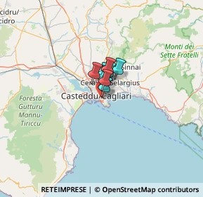 Mappa Via Livorno, 09126 Cagliari CA, Italia (20.25273)