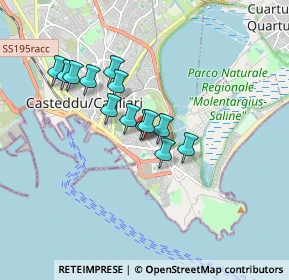 Mappa Via Livorno, 09126 Cagliari CA, Italia (1.46)