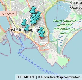 Mappa Via Livorno, 09126 Cagliari CA, Italia (1.93556)