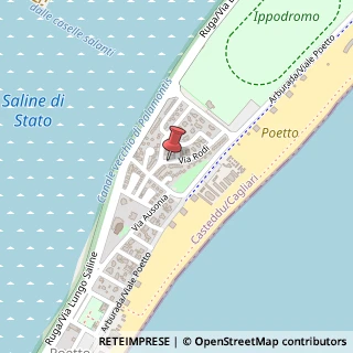 Mappa Via Rodi, 12, 09126 Cagliari, Italia, 09126 Cagliari, Cagliari (Sardegna)