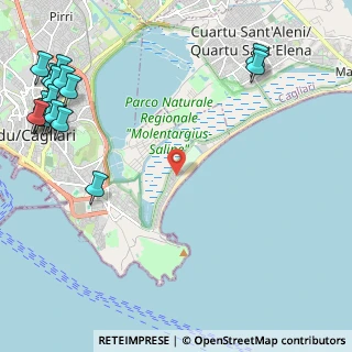 Mappa Via Rodi, 09126 Cagliari CA, Italia (3.70941)