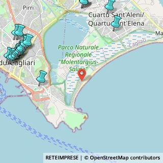 Mappa Via Rodi, 09126 Cagliari CA, Italia (4.016)