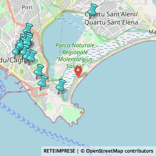 Mappa Via Rodi, 09126 Cagliari CA, Italia (3.402)