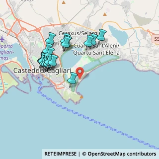 Mappa Via Rodi, 09126 Cagliari CA, Italia (4.16789)