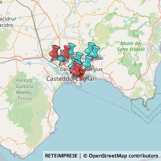 Mappa Via Rodi, 09126 Cagliari CA, Italia (8.56786)