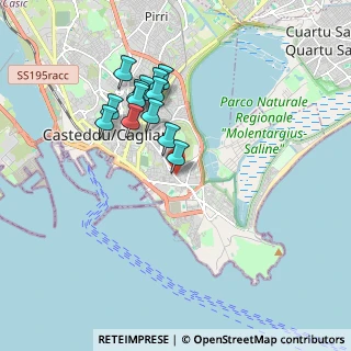 Mappa Via della Pineta, 09122 Cagliari CA, Italia (1.76846)