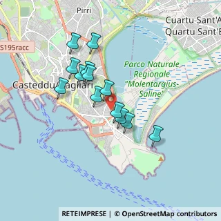 Mappa Via Charles Darwin, 09126 Cagliari CA, Italia (1.62)