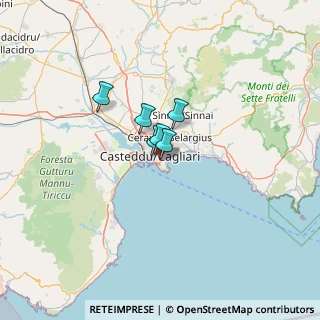 Mappa Via Charles Darwin, 09126 Cagliari CA, Italia (14.13571)