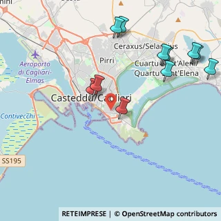 Mappa Via Milano, 09126 Cagliari CA, Italia (5.33818)