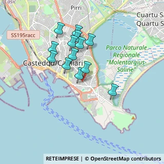 Mappa Via Milano, 09126 Cagliari CA, Italia (1.69462)