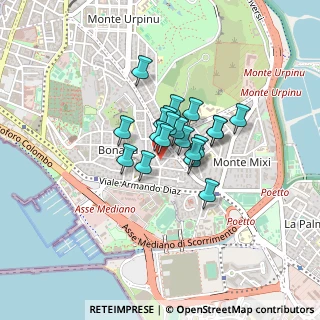Mappa Via Milano, 09126 Cagliari CA, Italia (0.268)