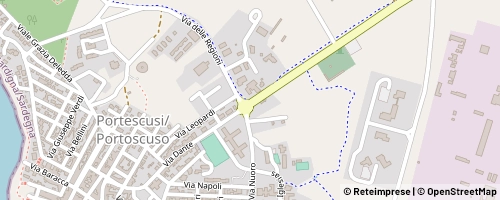 Mappa Portoscuso