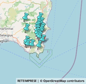 Mappa Str. per Monte Turno, 09040 Castiadas CA, Italia (10.61056)