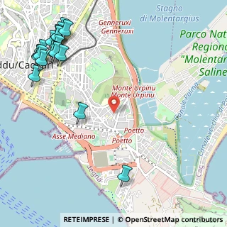 Mappa Via Luigi Pasteur, 09126 Cagliari CA, Italia (1.736)