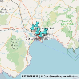 Mappa Via Messina, 09125 Cagliari CA, Italia (37.29615)