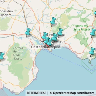 Mappa Via Messina, 09125 Cagliari CA, Italia (20.31385)