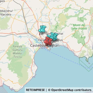 Mappa Via Messina, 09125 Cagliari CA, Italia (13.46727)