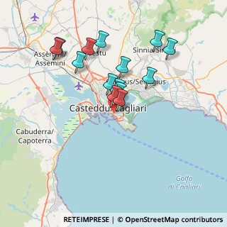 Mappa Piazza Bonaria, 09125 Cagliari CA, Italia (7.25357)