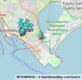 Mappa Via Alessandro Fleming, 09126 Cagliari CA, Italia (1.93)