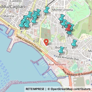 Mappa Piazza Bonaria, 09125 Cagliari CA, Italia (0.6915)