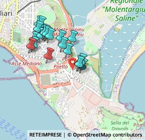 Mappa Via Maestrale, 09126 Cagliari CA, Italia (0.9345)