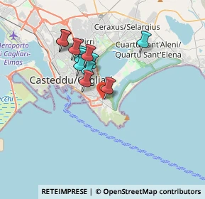 Mappa Via Maestrale, 09126 Cagliari CA, Italia (3.19917)