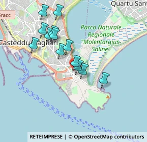 Mappa Via Maestrale, 09126 Cagliari CA, Italia (1.79692)