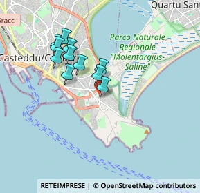 Mappa Via Maestrale, 09126 Cagliari CA, Italia (1.66636)