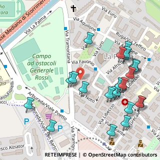 Mappa Via Maestrale, 09126 Cagliari CA, Italia (0.16)