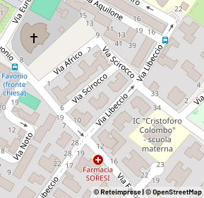 Mappa Via Libeccio, 09129 Cagliari CA, Italia (0.06538)