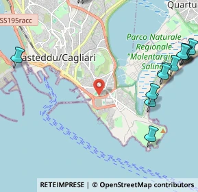 Mappa Via dello Sport, 09126 Cagliari CA, Italia (3.37214)