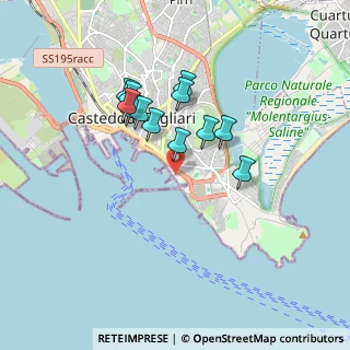 Mappa Via Calata della Fiera, 09125 Cagliari CA, Italia (1.57917)