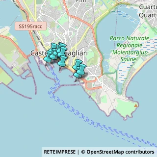 Mappa Via Calata della Fiera, 09125 Cagliari CA, Italia (1.38308)