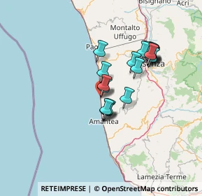 Mappa Località Acquavona, 87030 Longobardi CS, Italia (12.686)