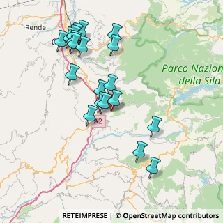 Mappa Mangone, 87050 Mangone CS, Italia (8.763)